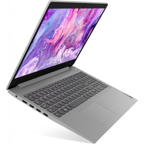Ноутбук IdeaPad 3 15.6FHD AG/Intel I3-10110U/8/1000+128F/MX130-2/NoOS/Grey Фото №2