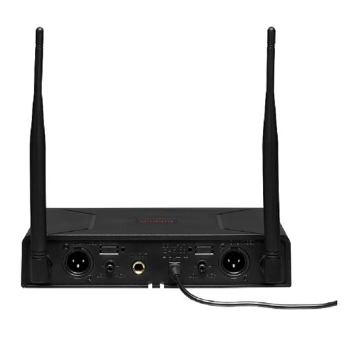 Радіосистема BGX-24 з петличними мікрофонами чорного кольору Фото №2