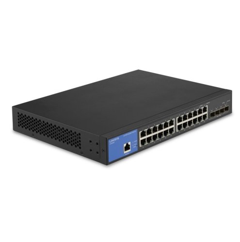 Коммутатор сетевой LGS328C 24xGE, 4x10GE SFP+ Фото №2
