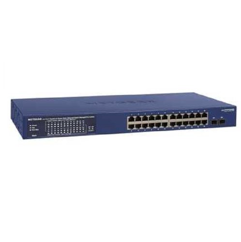 Комутатор мережевий GS724TPP 24x1GE PoE+(380W), 2xSFP Фото №2
