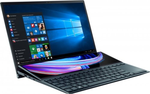 Ноутбук Zenbook Duo UX482EG-HY422W 14FHD Touch IPS/Intel i7-1165G7/32/1024F/NVD450-2/W11/Blue Фото №2
