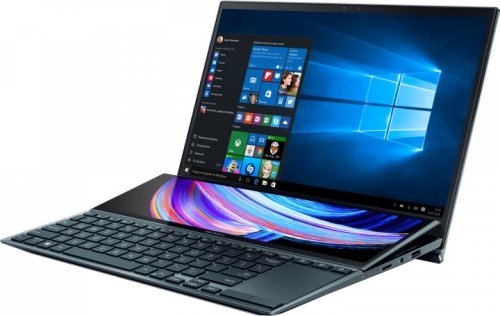 Ноутбук Zenbook Duo UX482EG-HY422W 14FHD Touch IPS/Intel i7-1165G7/32/1024F/NVD450-2/W11/Blue Фото №3