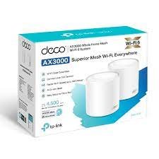 Маршрутизатор DECO X50 2PK AX3000 3xGE LANWAN MU-MIMO OFDMA MESH Фото №3 Маршрутизатор DECO X50 2PK AX3000 3xGE LANWAN MU-MIMO OFDMA MESH Фото №3