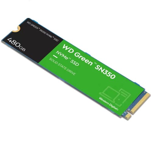 Накопичувач Green SN350 480GB NVMe PCIe 3.0 4x 2280 TLC Фото №3