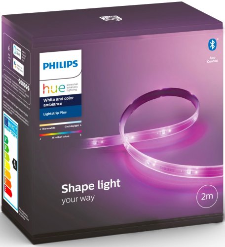 Светодиодная лента Hue Plus, Color, BT, DIM, 2м Фото №3