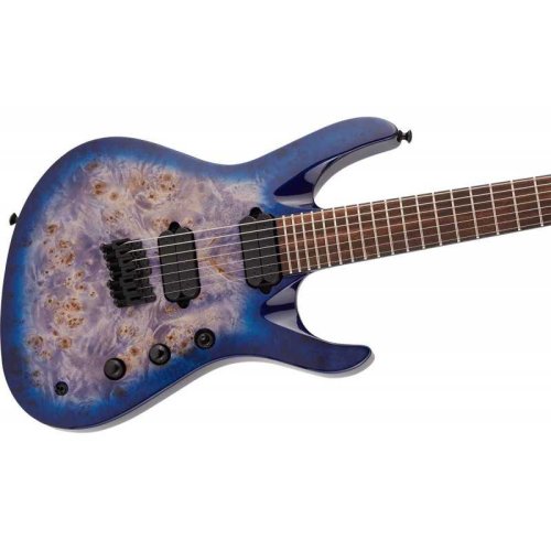 Електрогітара PRO SIGNATURE CHRIS BRODERICK SOLOIST HT7P GLOSS TRANSPARENT BLUE Фото №6
