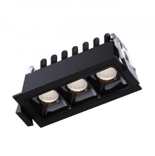 Точковий LED світильник KD-036Q 3K BK Фото №2