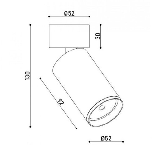 Точковий LED світильник KD-MIO CE BK Фото №2