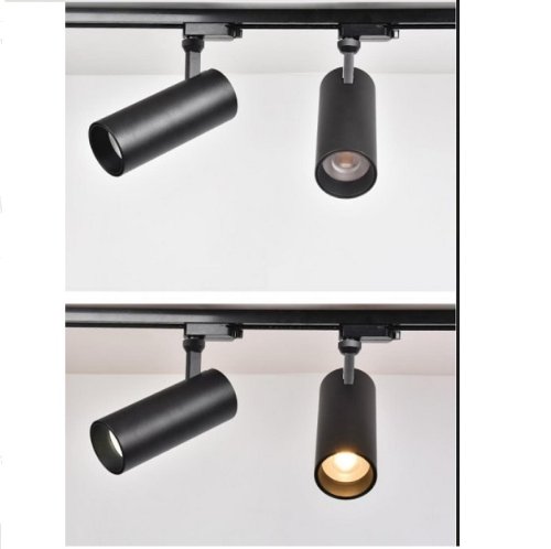 Трековий LED світильник KD-071 12W 3К BK Фото №2