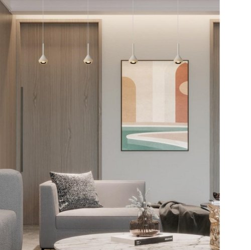 Подвесной светильник PE-BONNY185 7W 3K WH Фото №2