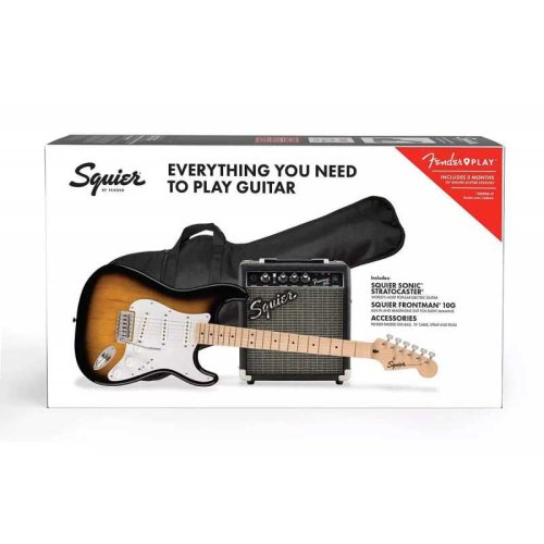 Гитарный набор STRATOCASTER PACK MN 2-COLOR SUNBURST Фото №2