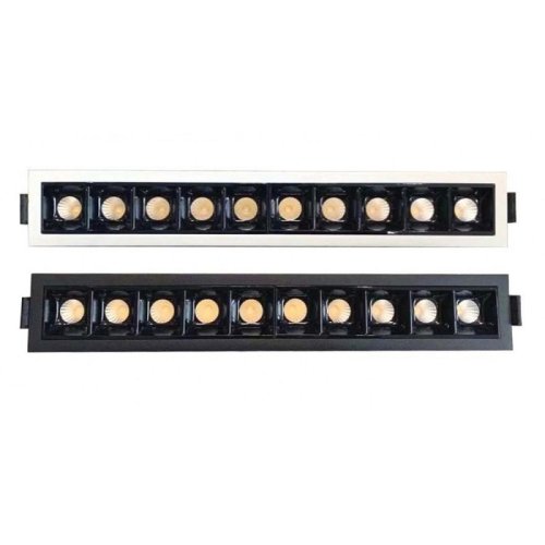 LED світильник GRILLE-10 WH Фото №2