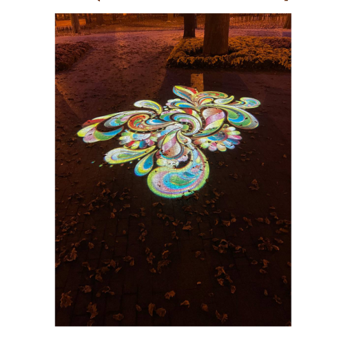 Світлодіодний LED прожектор GOBO 200 Фото №4