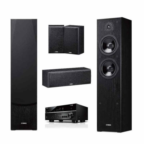 Акустический комплект Kino SYSTEM 451A (RX-V4A + NS-F51 + NS-P51) Black Фото №3