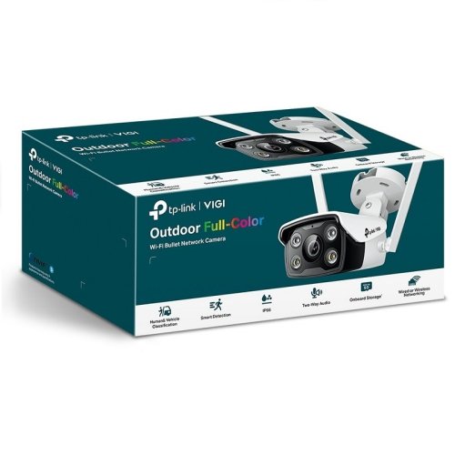 Камера VIGI-С340-W-4,PoE, 4Мп, 4 мм, Wi-Fi, H265+, IP66, Bullet Фото №3 Камера VIGI-С340-W-4,PoE, 4Мп, 4 мм, Wi-Fi, H265+, IP66, Bullet Фото №3