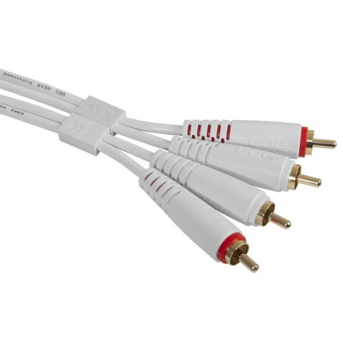 Кабель Set RCA - RCA White 1,5m (U97001WH) Фото №3