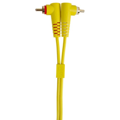 Кабель Set RCA Straight-RCA Angled Yellow 3m (U97005YL) Фото №3