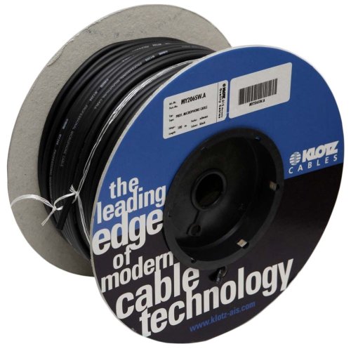 Микрофонный кабель MY-206 SW black Фото №2