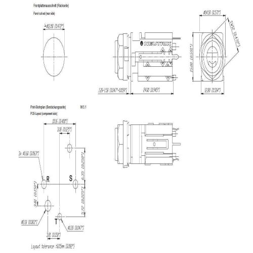 Панельне джекове гніздо NJ2FD-V Фото №3 Панельне джекове гніздо NJ2FD-V Фото №3