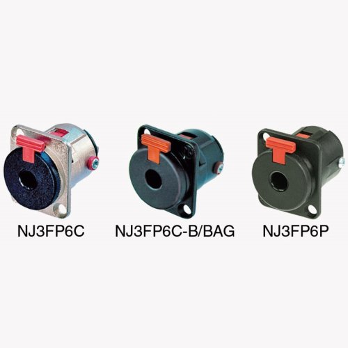Панельное джековое гнездо 1/4 NJ3FP6C-B Фото №5