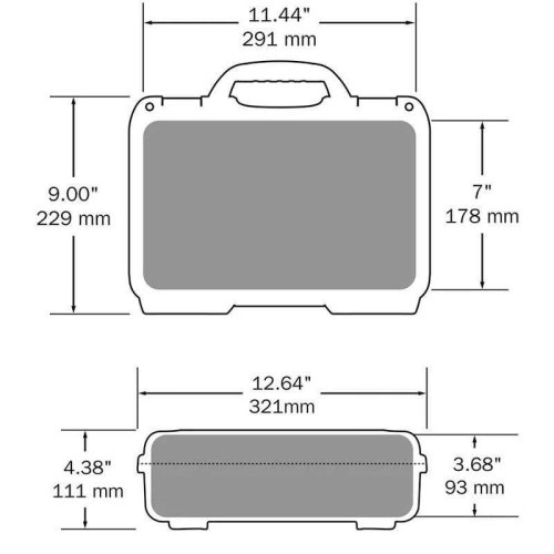 Кейс 909 case DJI Mavic Mini - Black Фото №2