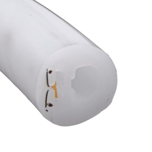 Светодиодный LED гибкий неон Круглый D15, IP68, 220V, Series "RN", Тепло-Белый, PRO Фото №2