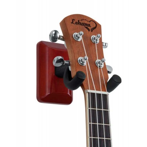 Настенное крепления для укулеле GFW-UKE-HNGRCHR Wall Mount Ukulele/Mandolin Hanger (Cherry) Фото №2 Настенное крепления для укулеле GFW-UKE-HNGRCHR Wall Mount Ukulele/Mandolin Hanger (Cherry) Фото №2