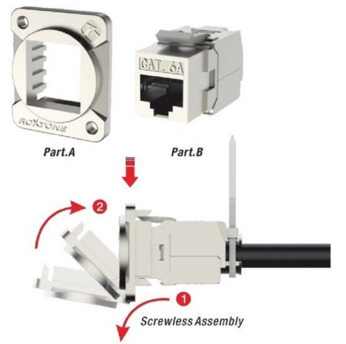 Разъем RAD-C6A-IDC Фото №3