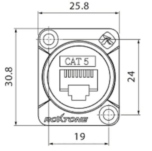 Роз'єм RAE8FD-C5-B Фото №2