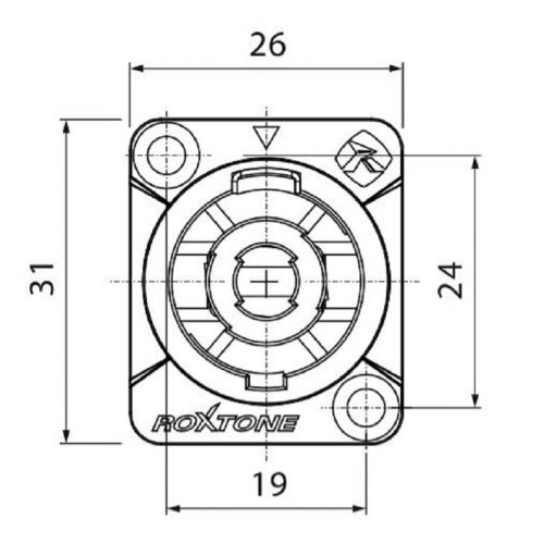 Роз'єм RS4MD-WP-T Фото №2