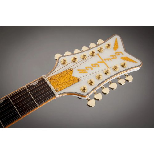 Электроакустическая гитара G5022CWFE-12 RANCHER FALCON JUMBO WHITE Фото №5