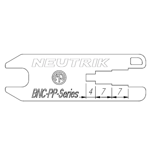 Ключ для затягивания BNC-разъемов HT-BNC Фото №2