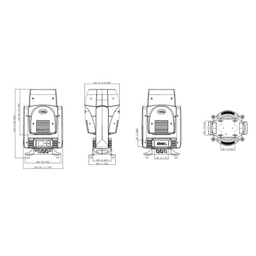 Светодиодная LED голова SKYTOUCH 100 Фото №5 Светодиодная LED голова SKYTOUCH 100 Фото №5