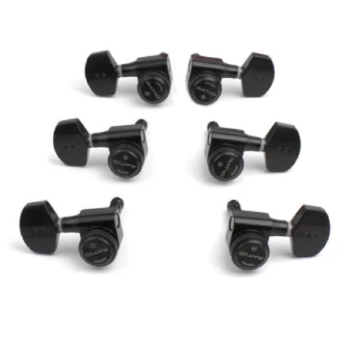 Колки для электрогитары PRL-8311-B0 Electric Locking 3+3 C0ntemporary Black 2 Pin Фото №2 Колки для электрогитары PRL-8311-B0 Electric Locking 3+3 C0ntemporary Black 2 Pin Фото №2