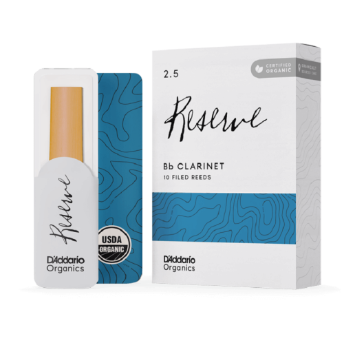Трости для кларнету ORGANIC RESERVE BB CLARINET #2.5 - 10 PACK Фото №2