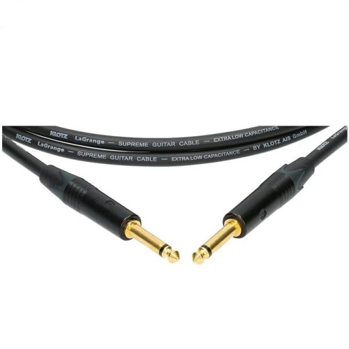 Кабель LA-GRANGE INSTRUMENT CABEL BLACK 6M Фото №2