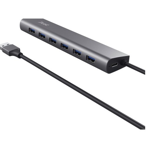 USB-хаб DALYX 7-IN-1 USB-A 3.2 ALUMINIUM Фото №3