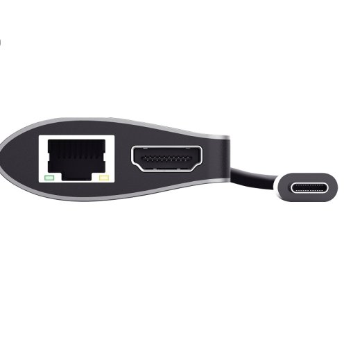 USB-хаб DALYX 7-IN-1 USB-C ALUMINIUM Фото №2