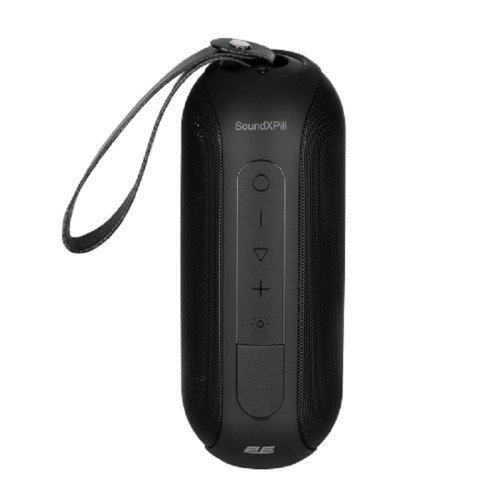 Акустична система SoundXPill TWS, MP3, Wireless, Waterproof Black Фото №6