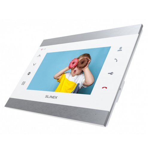 Відеодомофон SL-07M срібло/білий Фото №4 Відеодомофон SL-07M срібло/білий Фото №4