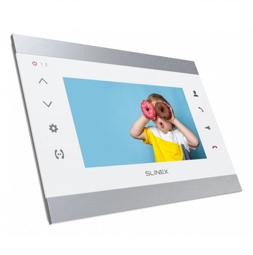 Відеодомофон SL-07M срібло/білий Фото №5 Відеодомофон SL-07M срібло/білий Фото №5