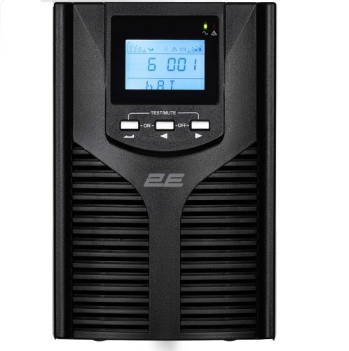 Джерело безперебійного живлення OD1000, 1000VA/900W, LCD, USB, 2xSchuko Фото №2