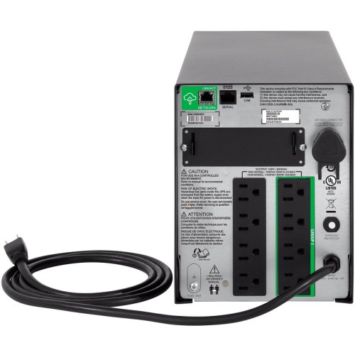 Источник бесперебойного питания Smart-UPS 1500VA/1000W, LCD, USB, SmartConnect, 8xC13 Фото №2