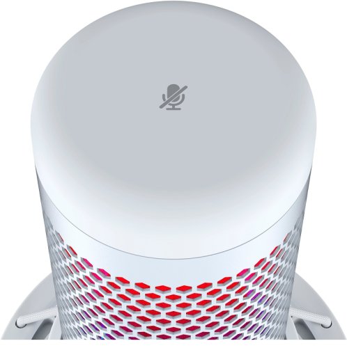 Студийный микрофон QuadCast S RGB, White/Grey Фото №6