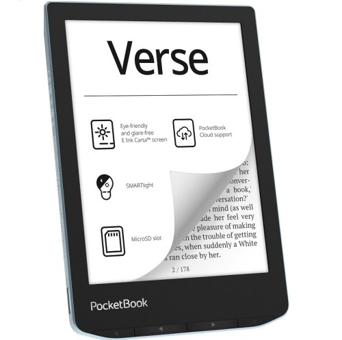 Електронна книга 629, Bright Blue Фото №2