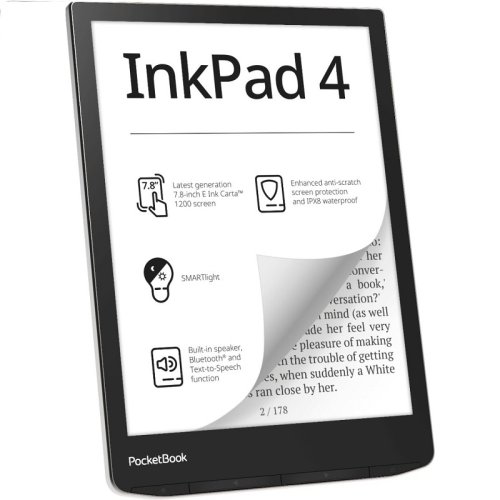 Электронная книга 743G InkPad 4, Stardust Silver Фото №2