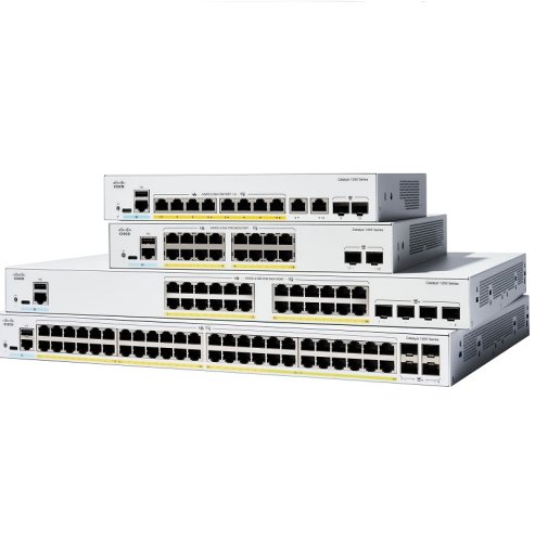 Коммутатор Catalyst 1200 24-port GE, 4x1G SFP Фото №3