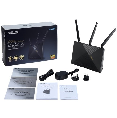 Маршрутизатор 4G-AX56 AX1800, 4G/LTE, 4xGE LAN, 1xGE WAN Фото №7 Маршрутизатор 4G-AX56 AX1800, 4G/LTE, 4xGE LAN, 1xGE WAN Фото №7