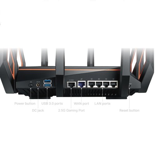 Маршрутизатор GT-AX11000 AX11000, 4xGE LAN, 1xGE WAN, 2xUSB3.1, MESH, EU-UK Фото №5