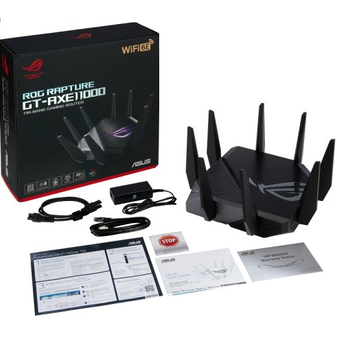 Маршрутизатор GT-AXE11000 AXE11000, 4xGE LAN, 1xGE WAN, 1x2.5GE LAN/WAN, MESH Фото №9 Маршрутизатор GT-AXE11000 AXE11000, 4xGE LAN, 1xGE WAN, 1x2.5GE LAN/WAN, MESH Фото №9